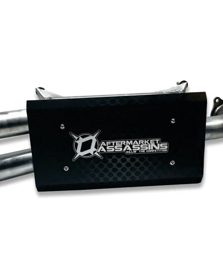 AA Stainless Slip-On Exhaust for 2015-23 RZR XP 1000 & 2018-22 RS1