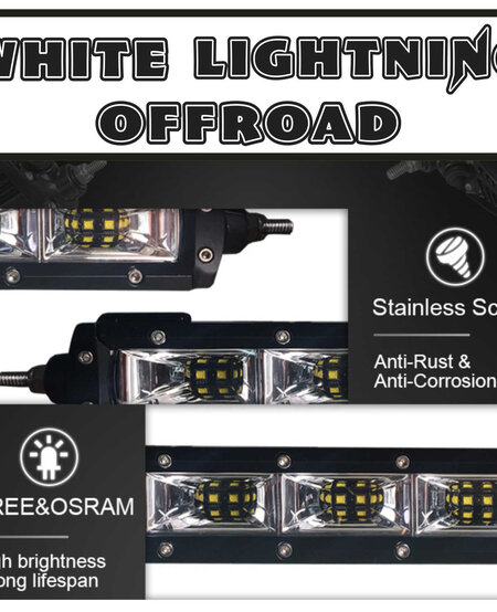WLO - 40" Single Row SCENE LED Light Bar