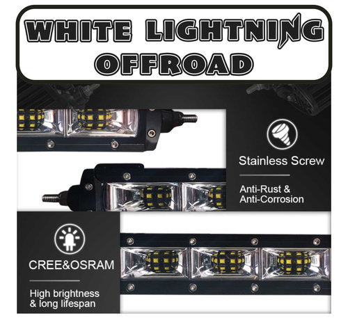 WLO - 40" Single Row SCENE LED Light Bar