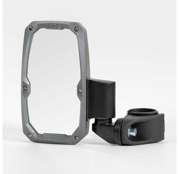 Seizmik Embark Side View Mirror with ABS Body & Bezel – 1.75″ Round Tube (Pair)
