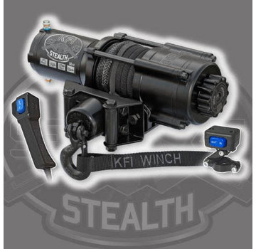 Stealth 2500 LB Winch - Synthetic SE25