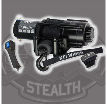 KFI Winch Stealth 4500 LB WInch - Synthetic SE45