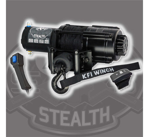 KFI Winch KFI - Stealth 4500 LB WInch - Synthetic SE45
