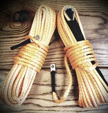 WLO White Lightning Offroad  - Winch Rope 1/4" x 50' (with loop & thimble) - Orange