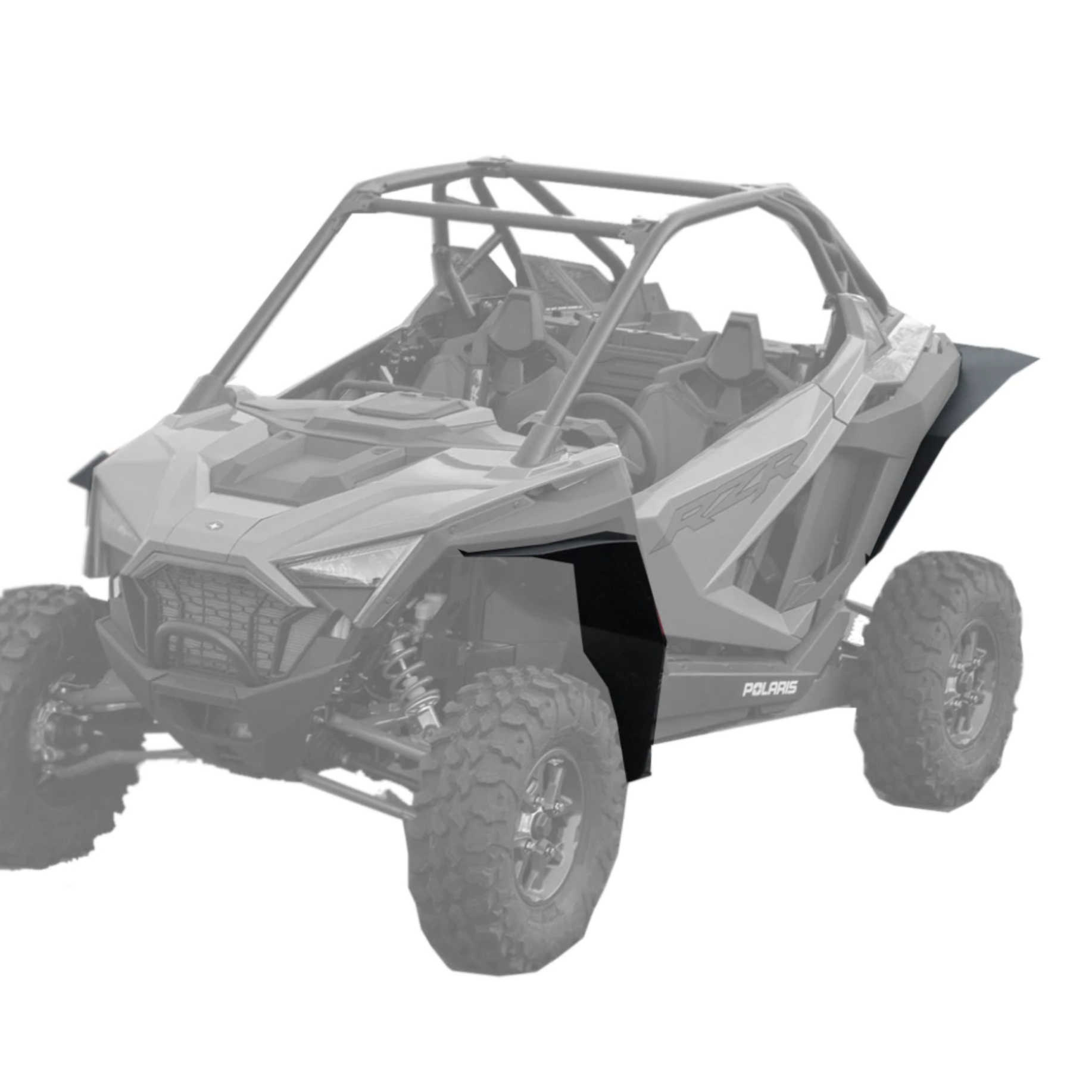 Mudbuster Mudbuster - Polaris RZR Pro XP Fender Flares (Max Coverage with additional 1") (2/4 Seat) - Front & Rear Kit
