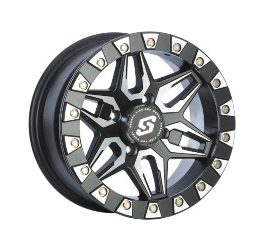 Sedona - Split 6 - Beadlock Machined 15X6 4/137 5+1 (+38mm)