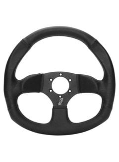 DragonFire Racing DragonFire Racing - Steering Wheel D-Shaped, Vinyl, Iron Series