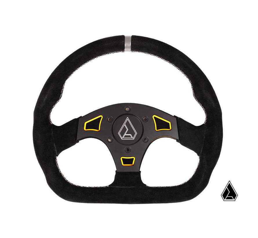 ASSAULT INDUSTRIES - Suede Ballistic "D" UTV Steering Wheel