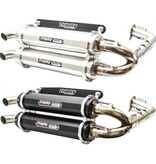 Trintiy Racing Trinity Exhaust - Polaris XP/XPT - Turbo S - Dual Full System - Black or Brushed