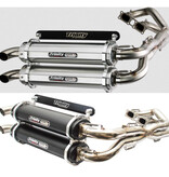 Trinity Exhaust - Polaris XP +15 - Full Dual Full System - Black or Brushed