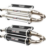 Trintiy Racing Trinity Exhaust - Polaris XP +15 - Dual Slip On - Black or Brushed