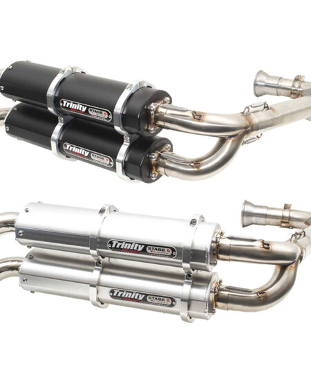 Trinity Exhaust - CanAm X3 - Dual Full System - Black or Brushed