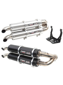 Trintiy Racing Trinity Exhaust - CanAm X3 - Slip On - Black or Brushed