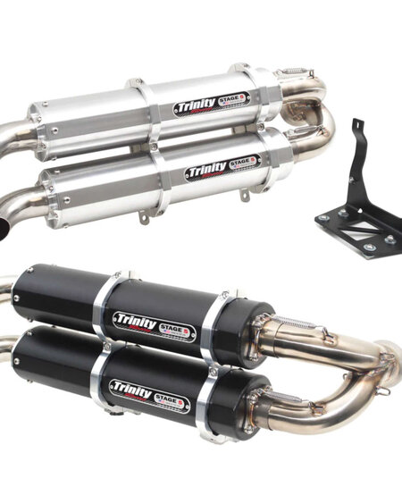 Trinity Exhaust - CanAm X3 - Slip On - Black or Brushed