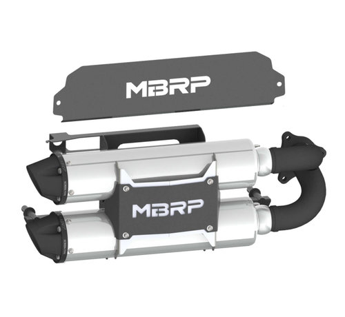 MBRP MBRP - 2020 - 2022 Polaris RZR PRO XP TURBO Stacked Dual Slip-on, Performance Series
