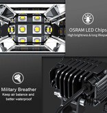White Lightning White Lightning Offroad - 4" Single Row - 40 Watt Cree - Scene Light Pod (Each)