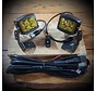 White Lightning Offroad - 40 Watt Side Shooter YELLOW LED Pod Light Kit (Lights and Harness)