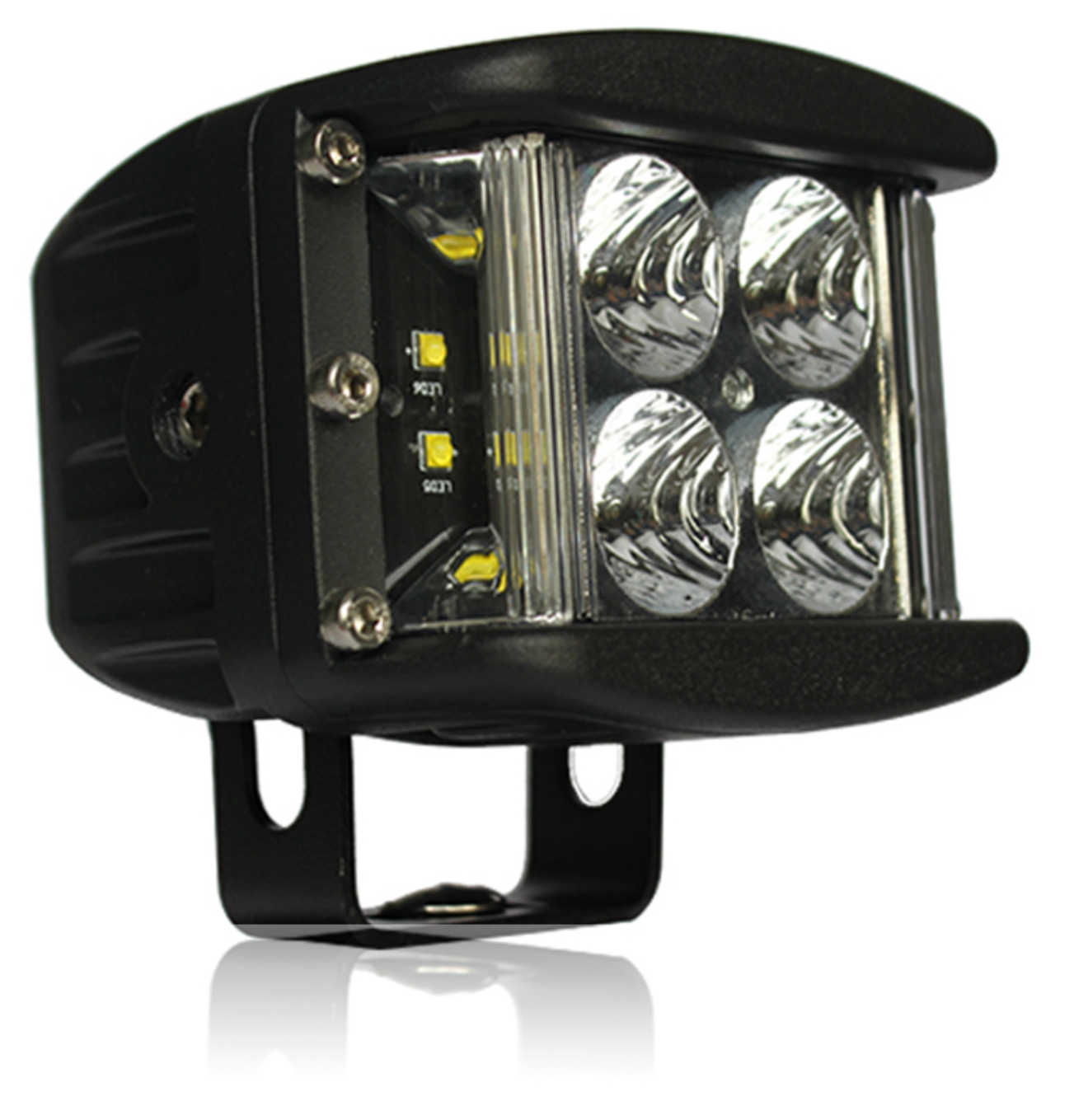 White Lightning White Lightning Offroad - 40 Watt Side Shooter CLEAR LED Pod Light Kit