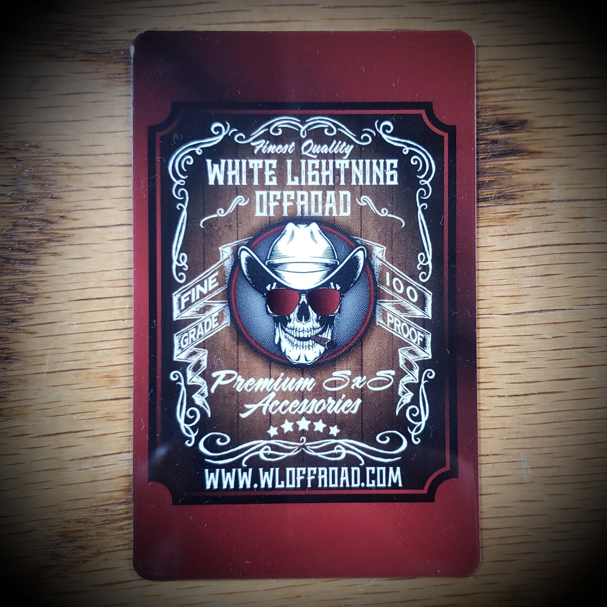 White Lightning $100 Gift Certificate