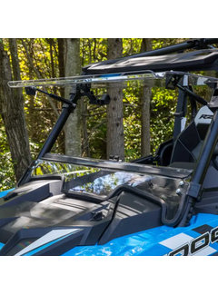 SuperATV SATV - Polaris RZR XP/XPT Flip Windshield  Flip Up Windshield (S/R)