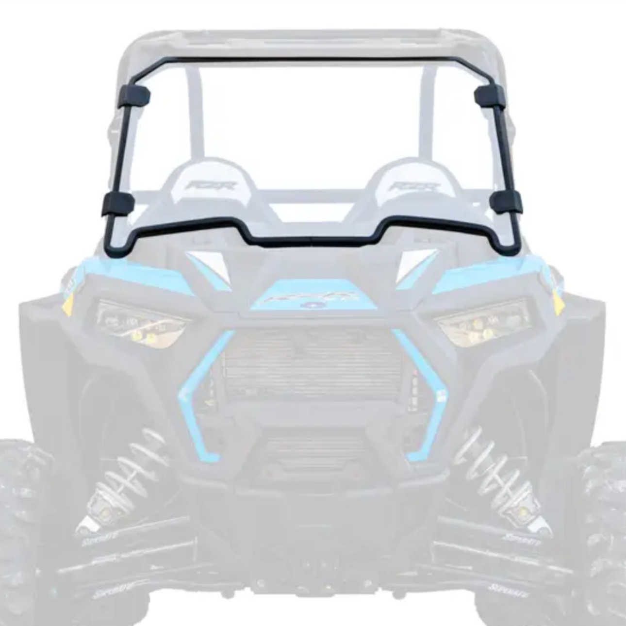 SuperATV SATV - Polaris RZR XP / XPT Full Windshield +19 Clear S/R