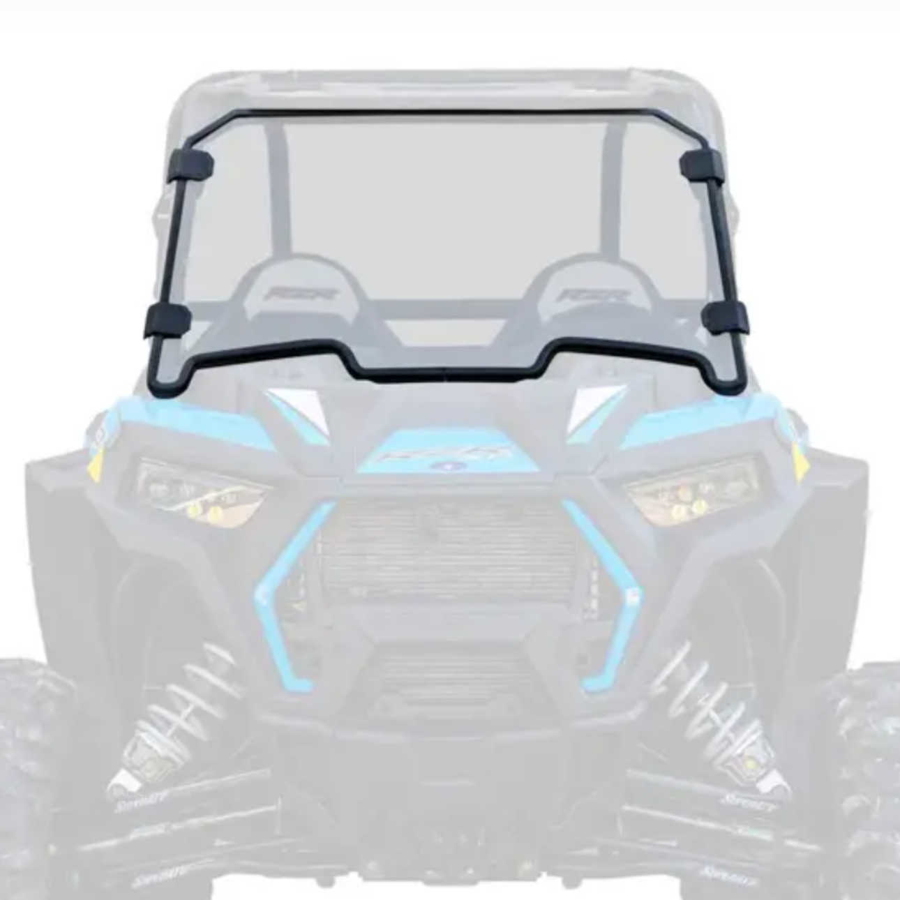 SuperATV SATV - Polaris RZR XP / XPT Full Windshield +19 Light Tint S/R