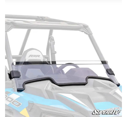 SuperATV SATV - Polaris RZR XP/XPT/TS Half Windshield -  Clear +19