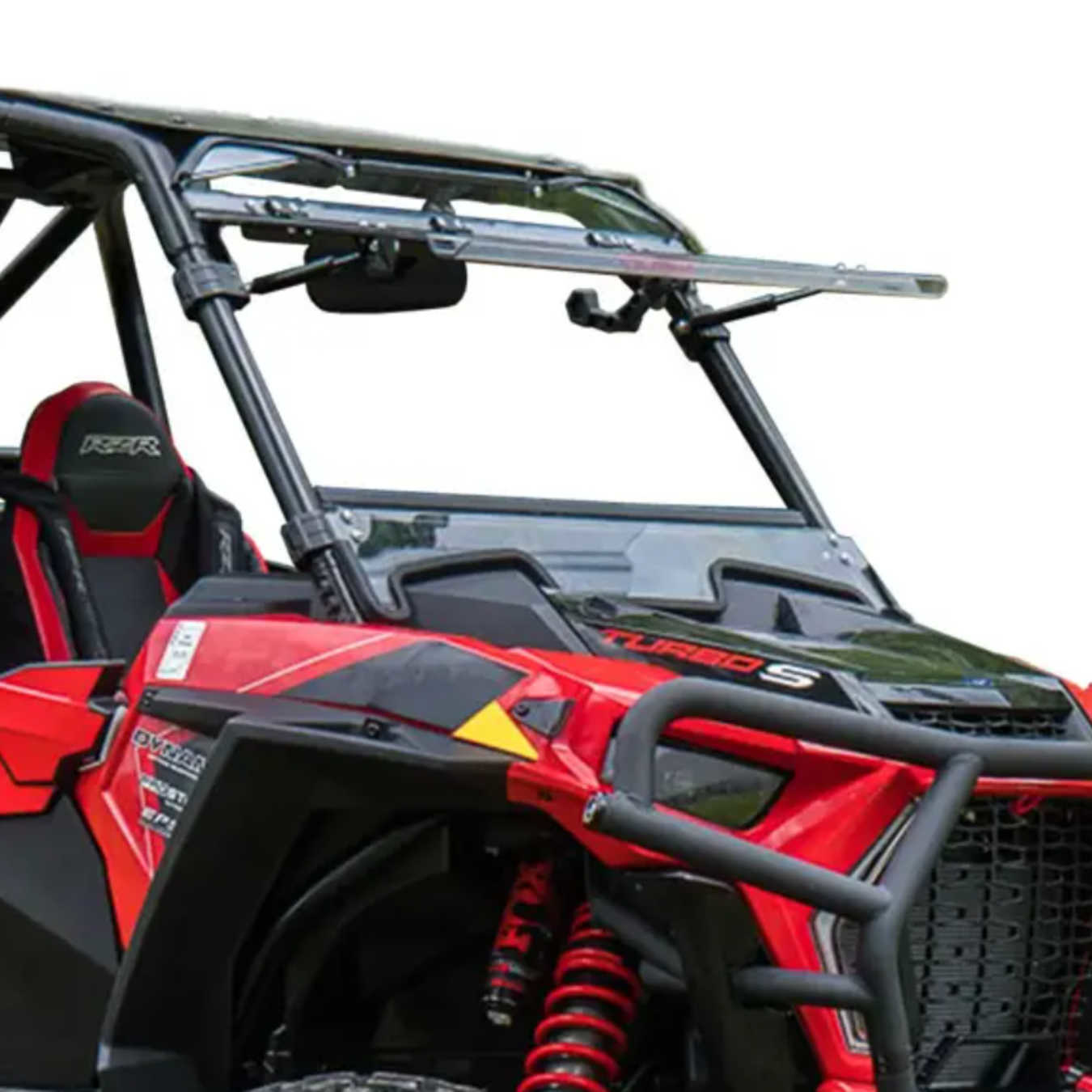 SuperATV SATV - Polaris RZR XP Turbo S Flip Up Windshield  Flip Up Windshield S/R