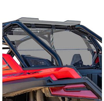 SuperATV SATV  - Polaris RZR PRO XP 4 Seat Rear Windshield - Clear