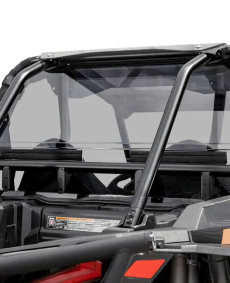 SATV - Polaris RZR XP/XPT Full Rear Windshield - Light Tint