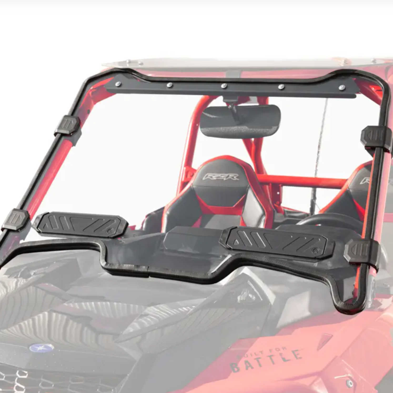 SuperATV SATV - Polaris RZR XP Turbo S Full VENTED Scratch Resistant Windshield