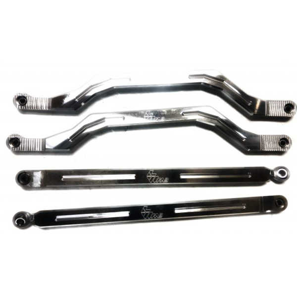 L&W Fab L&W Fab - Polaris Pro XP - 1 Heim Adjustable Radius Rods - (RAW ) - FULL KIT
