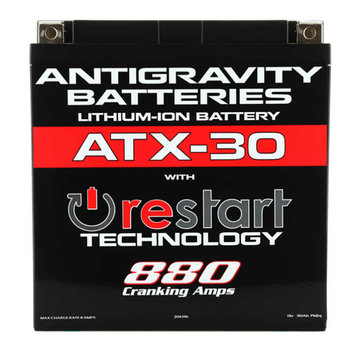 Antigravity Batteries Antigravity Batteries - ATX30-RS - Lthium Accesory Battery - RE-START Technology