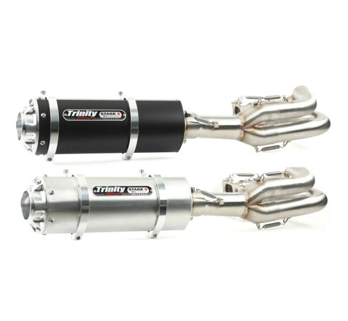 Trintiy Racing Trinity Exhaust - KRX1000 - Full System - Black or Brushed