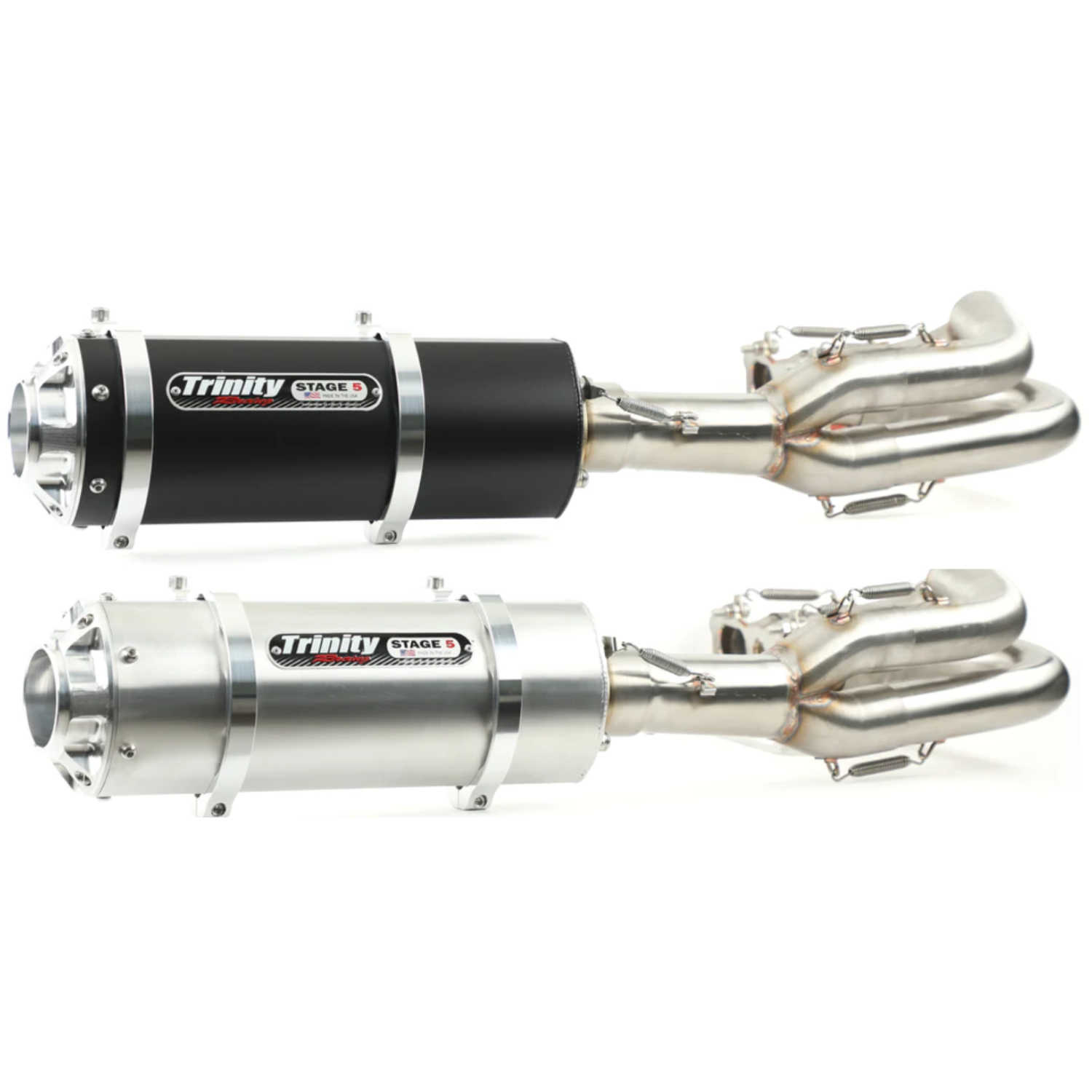 Trintiy Racing Trinity Exhaust - KRX1000 - Full System - Black or Brushed
