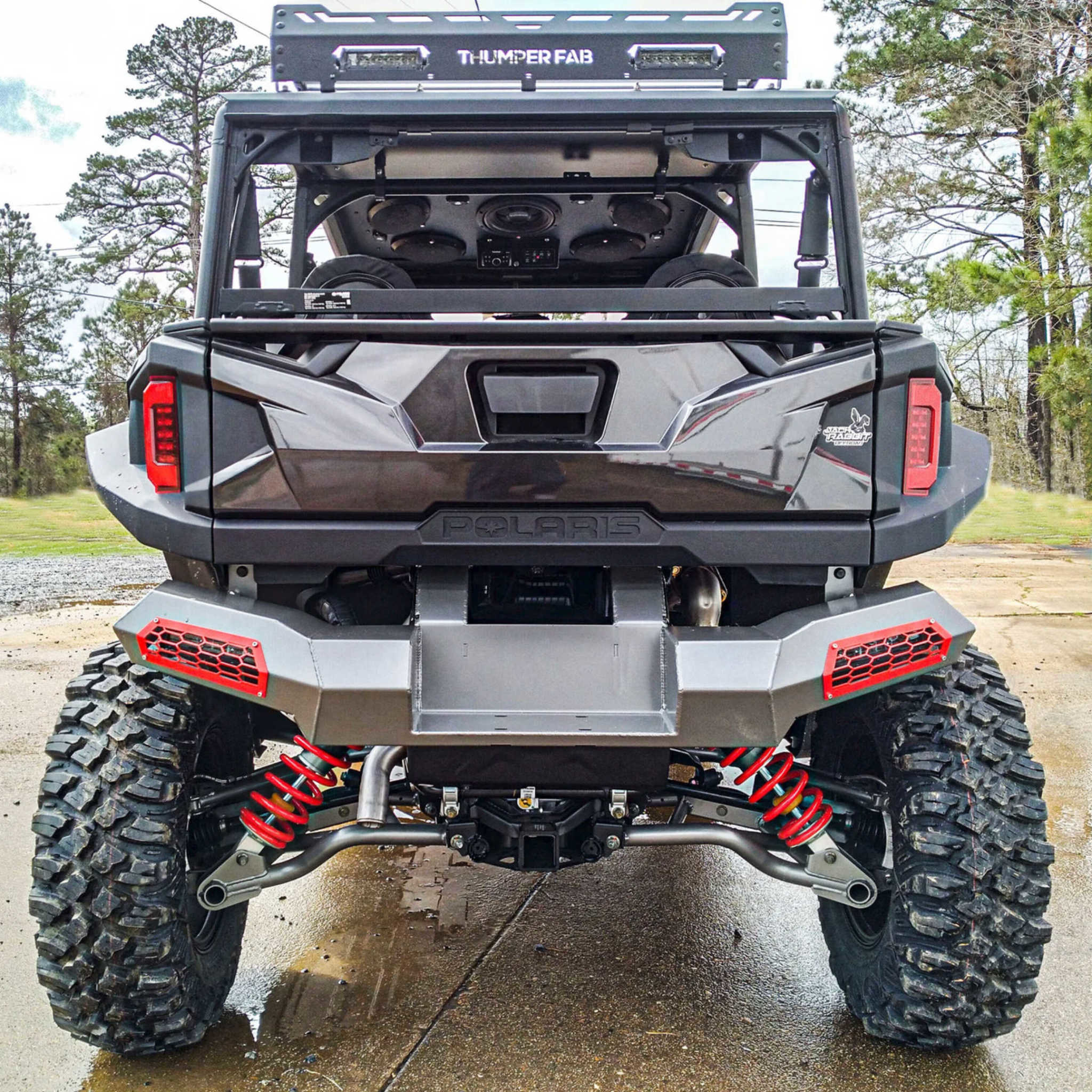 Thumper Fab Thumper Fab - Polairs General Rear Winch Bumper (XP & Standard)