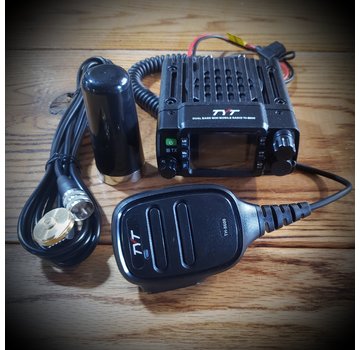 White Lightning Mini Mobile 2 Way Radio 25W IP67 Waterproof Trail Radio (Antenna Kit Included)