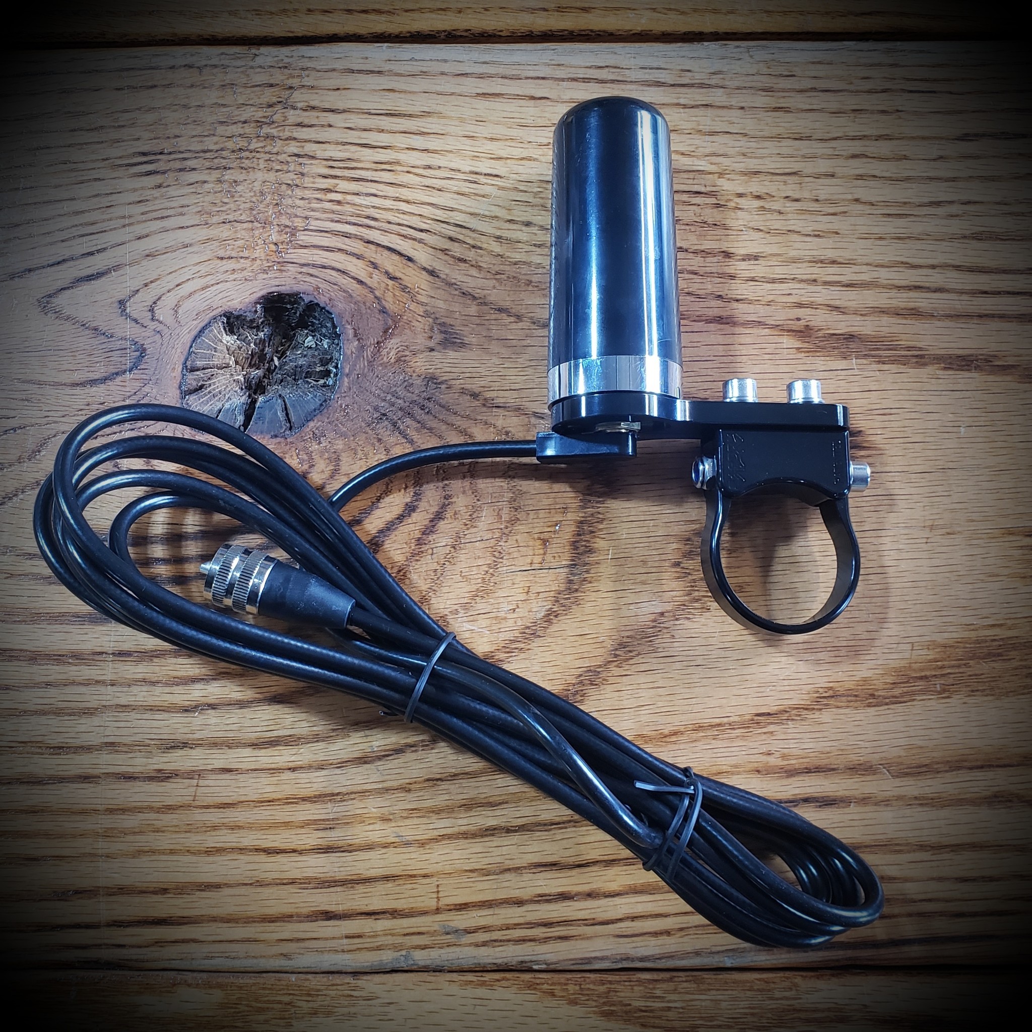 Axia Alloys Axia Alloys - 2 Way Radio Antenna Mount - Black  (Bar Clamp Not Included)