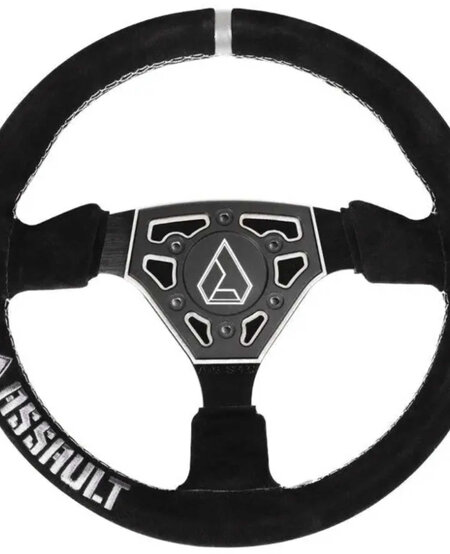 ASSAULT INDUSTRIES - Universal Navigator Suede UTV Steering Wheel
