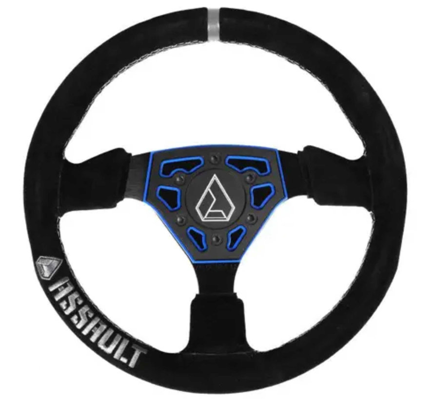 ASSAULT INDUSTRIES - Universal Navigator Suede UTV Steering Wheel