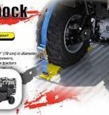 2 X 6' 1500 LB UTV Wheel Chock & Strap Kit