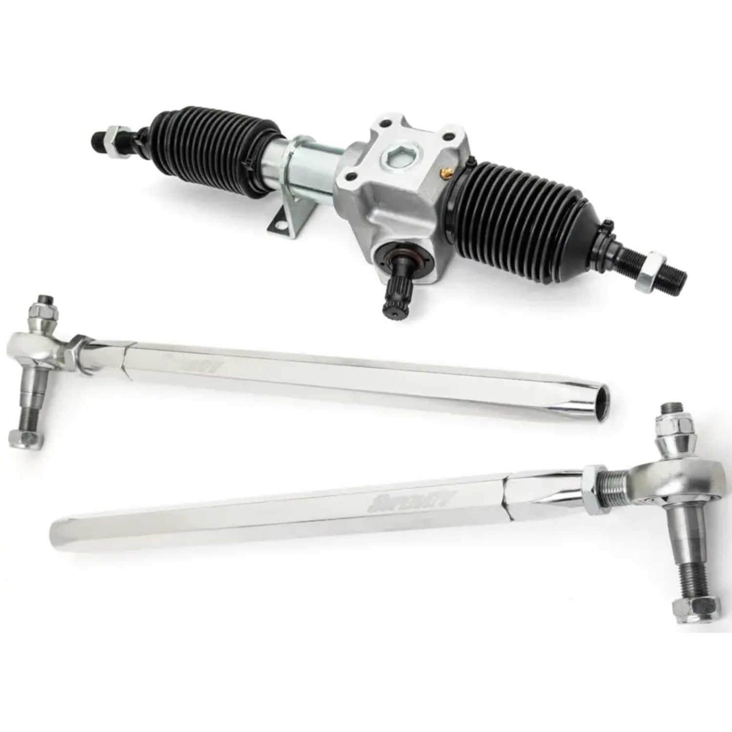 SuperATV Polaris RZR XP/XPT  Rack Boss 2.0 Heavy Duty Rack and Pinion (Billet)