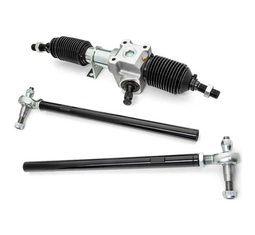 SuperATV Polaris RZR XP/XPT  RackBoss 2.0 Heavy Duty Rack and Pinion (Solid Steel Bar)