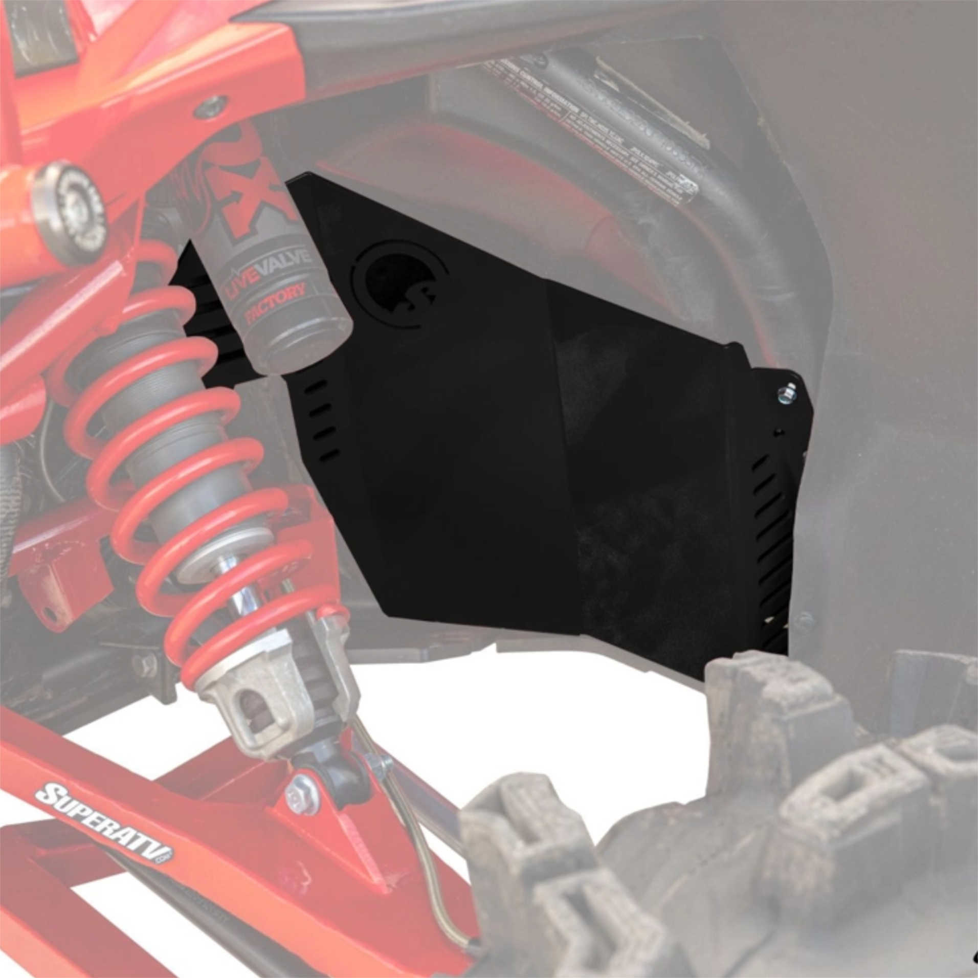 SuperATV SATV - Polaris RZR Turbo S Inner Fender Guards