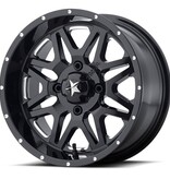 MSA M26 Vibe - Gloss Black ~ Milled (14x7 / +0 / 4+3)