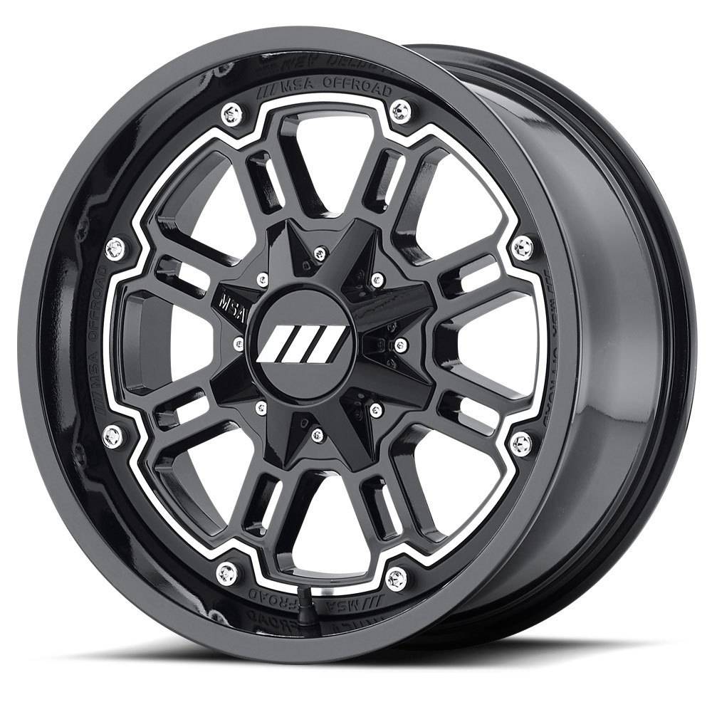 MSA M30 Throttle - Gloss Black (14x7 / +0 / 4+3)