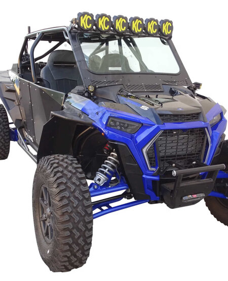 Mudbuster - Fender Extensions - Polaris RZR XP Ultra Max Coverage Fender Extensions for SuperATV Fenders