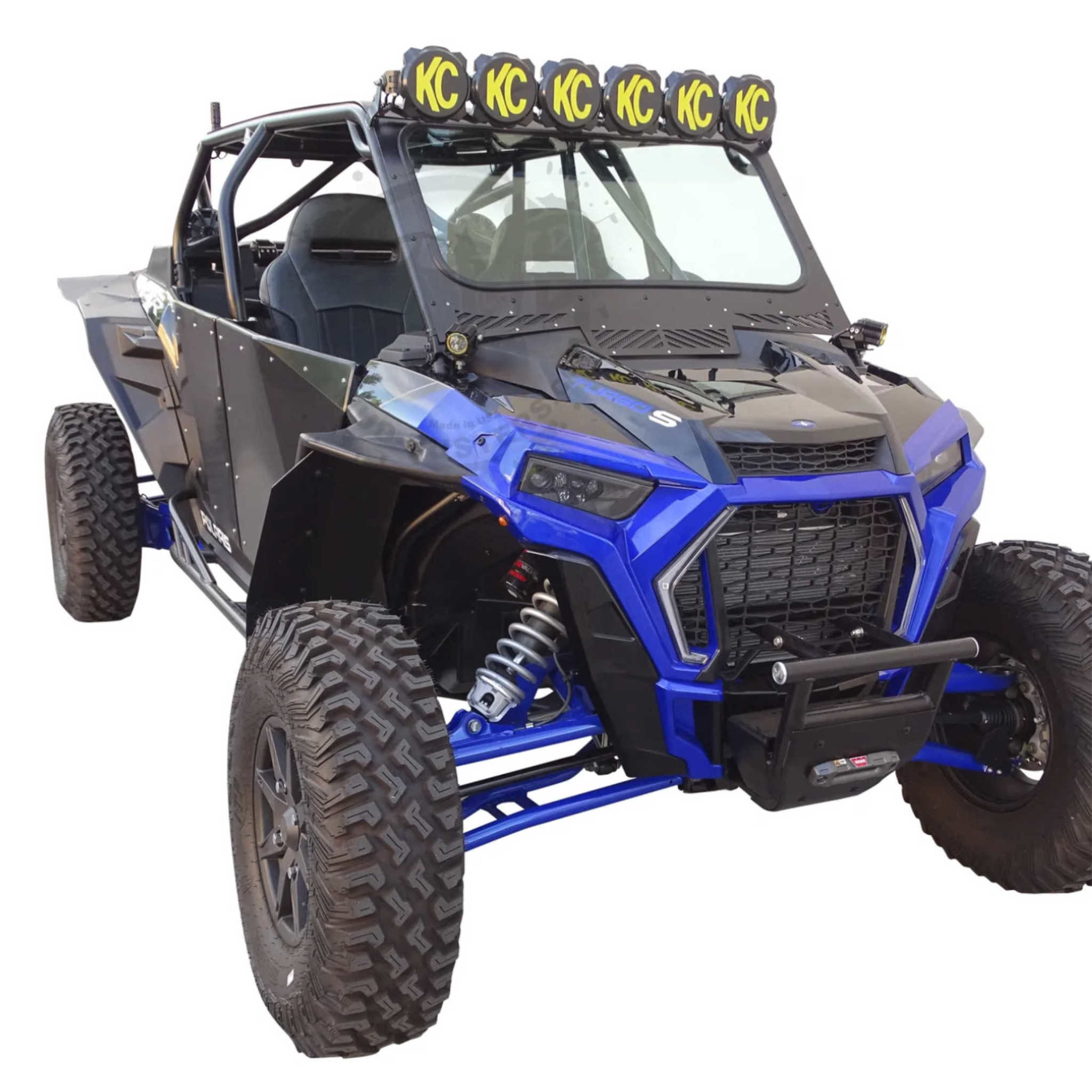 Mudbuster Mudbuster - Fender Extensions - Polaris RZR XP Ultra Max Coverage Fender Extensions for SuperATV Fenders