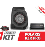 SSV Works SSV Works - 020-2023 Polaris RZR Pro Under-Dash 10in Subwoofer Enclosure for Ride Command