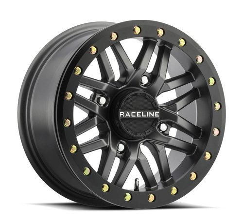 Raceline Raceline- Ryno Beadlock - Gun Metal 14x7 4/156 5+2